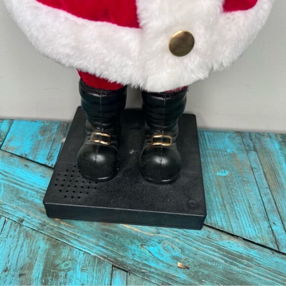 VINTAGE Animated Motion Santa Clause Large - Picture 4 of 12